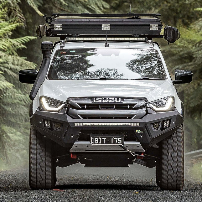 Raid Full Length Steel Bumper Bull Bar to suit Isuzu D-Max 8/2019 onwards