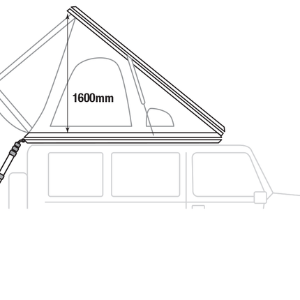 IRONMAN 4X4 SWIFT 1400 ROOF TOP TENT