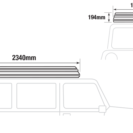 IRONMAN 4X4 SWIFT 1400 ROOF TOP TENT