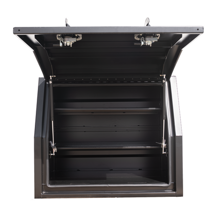Aluminium Toolbox 1000mm - Matte Black