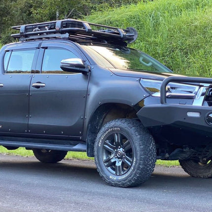 Toyota Hilux with Rhinohide Armor
