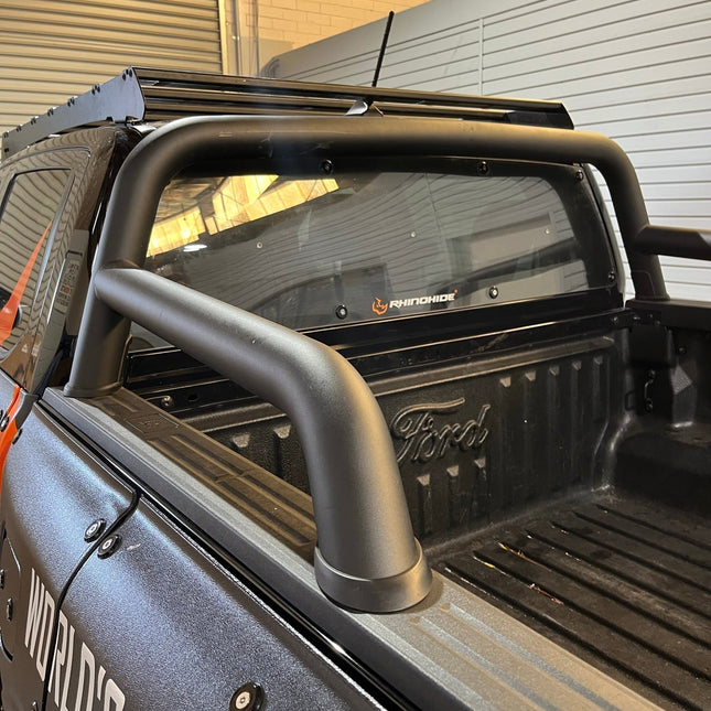 Suitable for Ford Ranger Dual-Cab NEXT-GEN (2022+) - Rhinohide Armor® Rear Windscreen Protector
