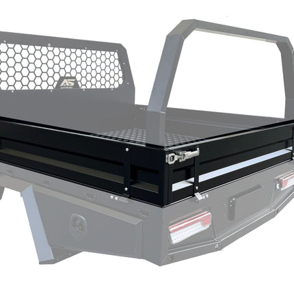 AS Heavy Duty Tray Side Kit - 1700mm - White