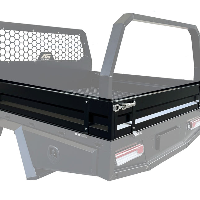 AS Heavy Duty Tray Side Kit - 1700mm - White