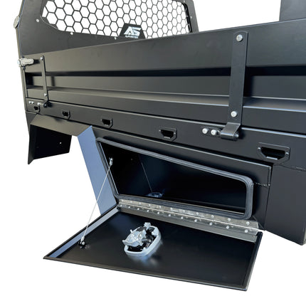 Tapered Under Tray Toolbox 1000mm (Pair) - White