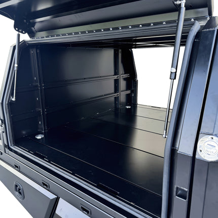 79 Series 1400mm Aluminium Canopy - Matte Black