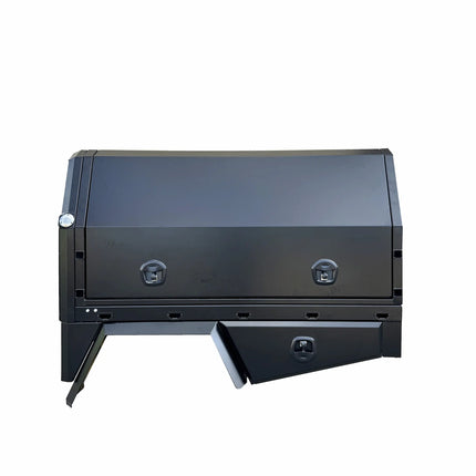 2400mm Aluminium Canopy - Matte Black