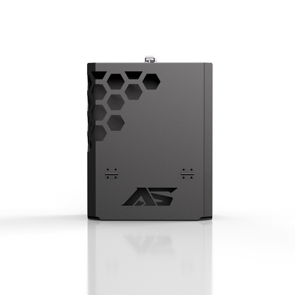 Lockable Jerry Can Holder - Matte Black