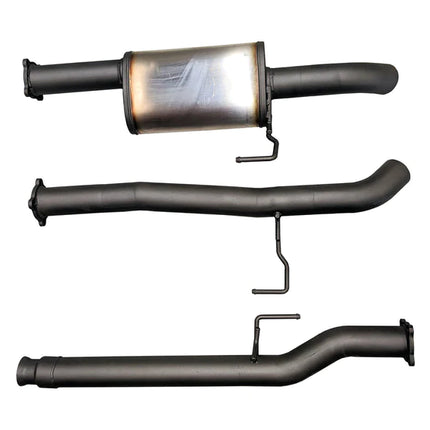 Outlaw 4x4 Exhaust S/Steel DPF Back- Mercedes X-Class X350 2017+ 3L V6 Turbo Diesel 4WD