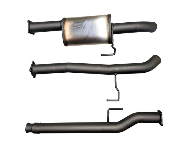 Outlaw 4x4 Exhaust S/Steel DPF Back- Mercedes X-Class X350 2017+ 3L V6 Turbo Diesel 4WD