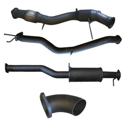 Amarok 2.0L 3in EARLY Model Standard Exit Sports Muffler