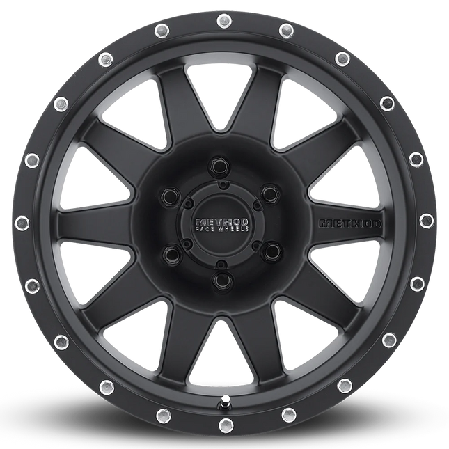MR301 The Standard Matte Black Head On 6lug Shadow