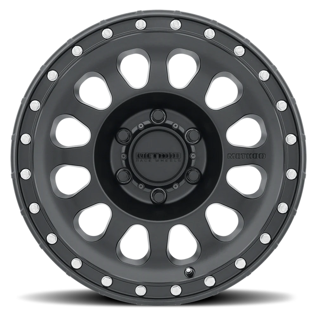 MR315 Matte Black Head On 6lug