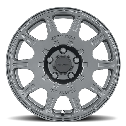MR502 Wheel 5lug Titanium