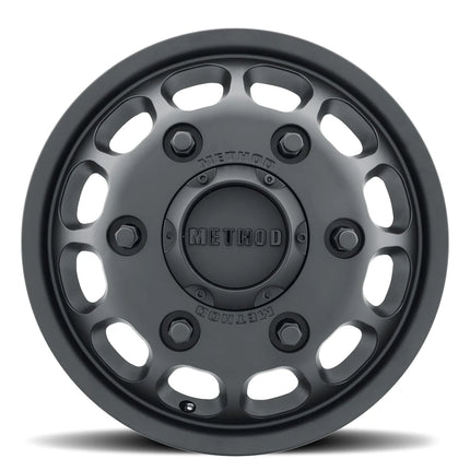 Method 901 | Sprinter Dually Wheel | Matte Black | FRONT