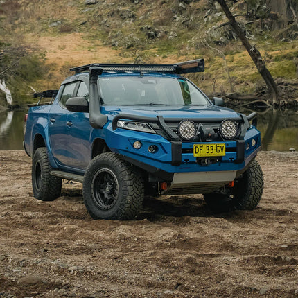 RockArmor GT Bull Bar to Suit Mitsubishi Triton MR Bar Replacement Also Fits Pajero Sport QF 2019+