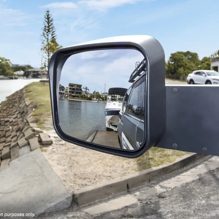 MSA 4x4 RAM 1500 TOWING MIRRORS (2018-CURRENT) - Black, Electric, Heated