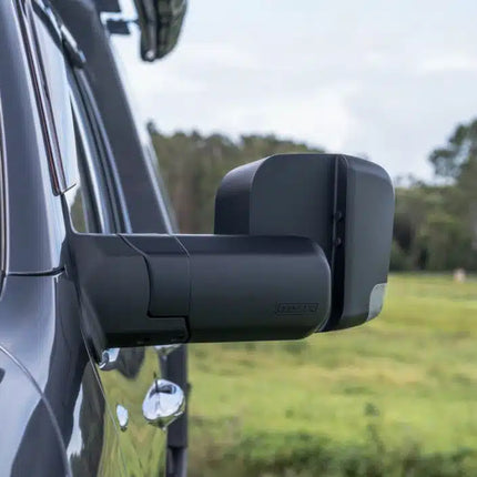 MSA 4x4 LandCruiser 100 Series Towing Mirrors - Black, Electric