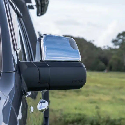 MSA 4x4 LandCruiser 100 Series Towing Mirrors - Chrome, Electric