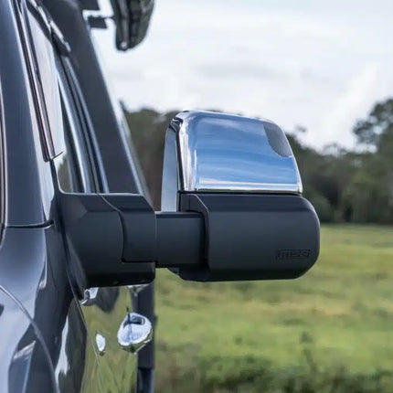 MSA 4x4 LandCruiser 100 Series Towing Mirrors - Chrome, Electric