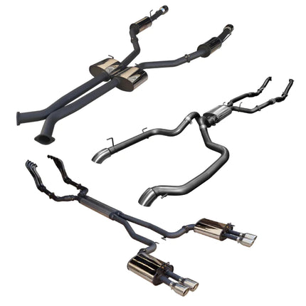 VDJ76 4.5L V8 WAGON 4IN DPF BACK WITHOUT MUFFLER