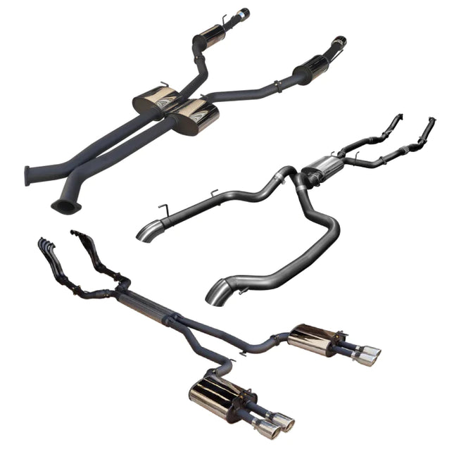 VDJ76 4.5L V8 WAGON 4IN DPF BACK WITHOUT MUFFLER