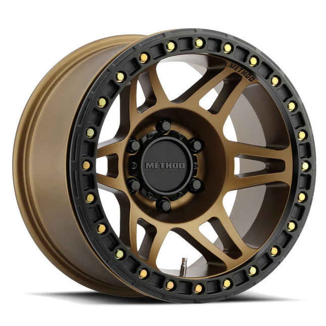 Method Race Wheels 106 Beadlock Bronze