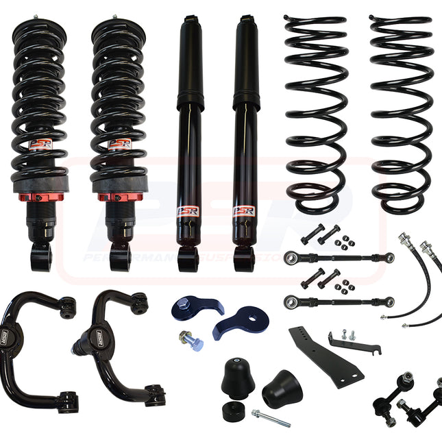 Nissan Navara NP300 Coil Rear PSR TTG 2" Lift Kit LONG TRAVEL (1" Rear)