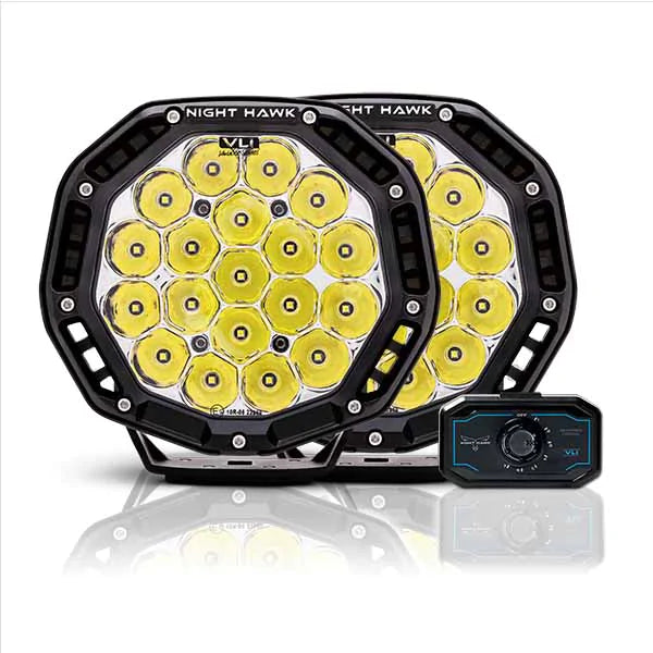 Night Hawk VLI 7″ Driving Light Kit