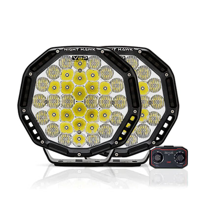 NIGHT HAWK VBP 9″ DRIVING LIGHT KIT