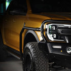 Ironman 4x4 Side Steps and Rails - Dimple Step Design 19+ Dmax (dual & single cab only)