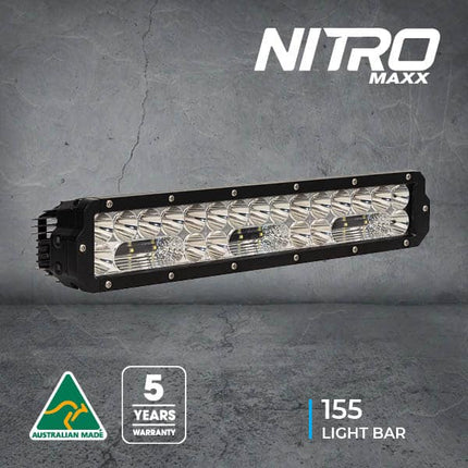Nitro Maxx 18" LED Light Bar - Black Rim