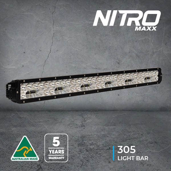 Nitro Maxx 35" LED Light Bar - Black Rim