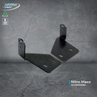 RHINO PIONEER ROOF RACK BRACKET KIT 2020+ (BELOW RACK) SUITS NITRO MAXX 255+ LIGHT BARS