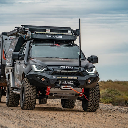 Offroad Animal Predator Bull bar, Isuzu Dmax 2021 to 2023