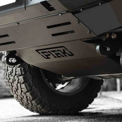 Piak Underbody Protection Plate In Matte Black For Mitsubishi Pajero Sport QE 2016+
