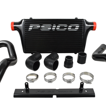 FRONT MOUNT INTERCOOLER KIT (HILUX 1KD-FTV KUN26) (POWDERCOATED BLACK)
