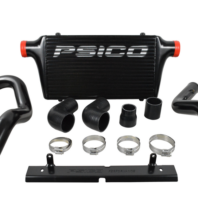 FRONT MOUNT INTERCOOLER KIT (HILUX 1KD-FTV KUN26) (POWDERCOATED BLACK)