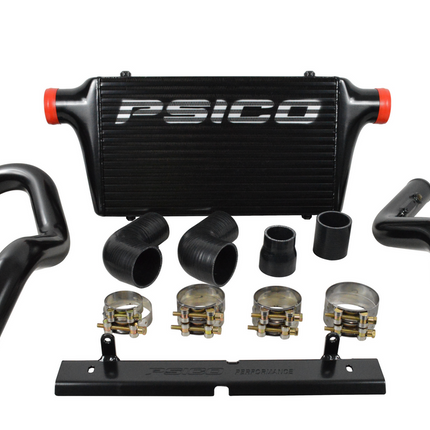 FRONT MOUNT INTERCOOLER KIT (HILUX 1KD-FTV KUN26) (POWDERCOATED BLACK)