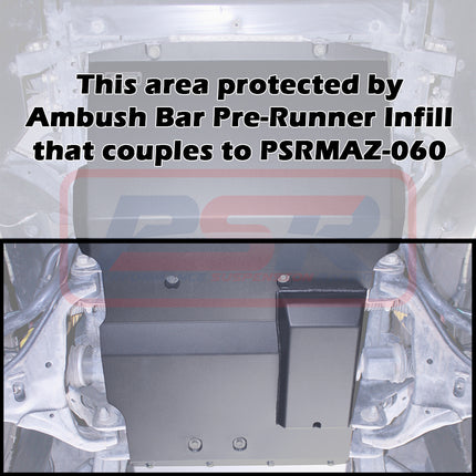 PSR Mazda BT50 2 / PX 2 - 3 Ranger Front Bash Guard (Suits Pre Runner Infill)