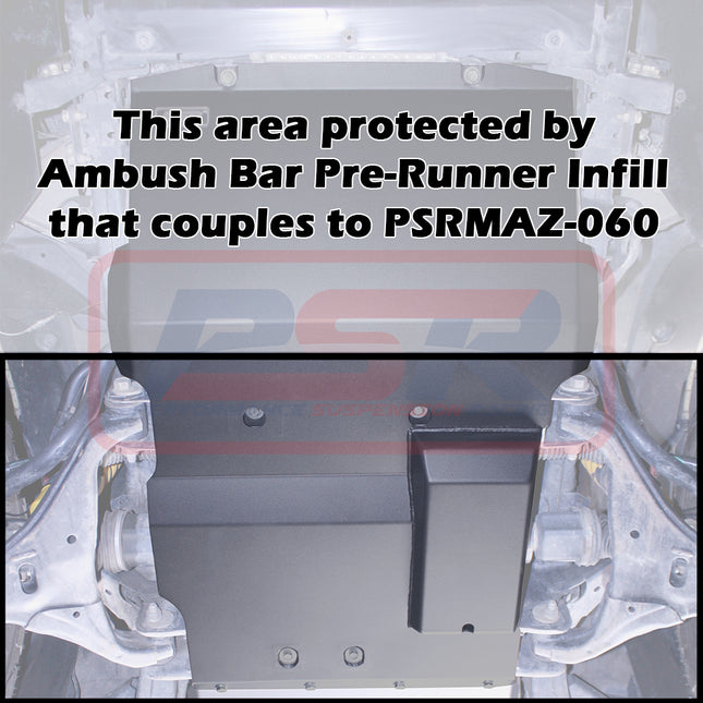 PSR Mazda BT50 2 / PX 2 - 3 Ranger Front Bash Guard (Suits Pre Runner Infill)