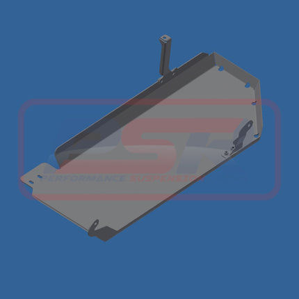 PSR Nissan Navara D40 Fuel Tank Guard (Couples to Rear Guard)