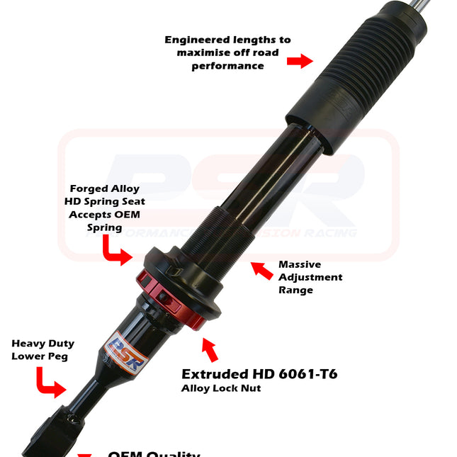 Toyota Landcruiser 200 Series PSR TTG Front Shock Absorber