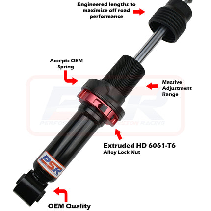 Mitsubishi Triton ML-MR PSR TTG Front 2-3" Adjustable Shock Absorber
