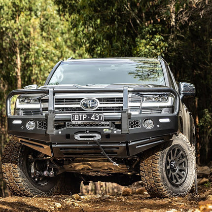 Raid Full Length Steel Bumper Bull Bar to suit Toyota Landcruiser 300 series