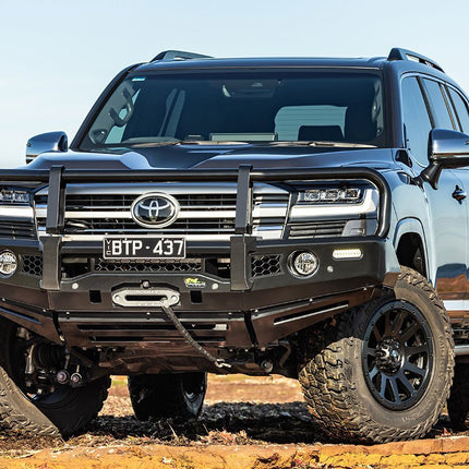 Raid Steel Bull Bar to suit Toyota Landcruiser 300 series 2022 onwards - PrePrimed