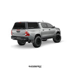 AS Horizon Aluminum Tub Canopy - Matte Black for Nissan Navara NP300 (2015 - 2021+)