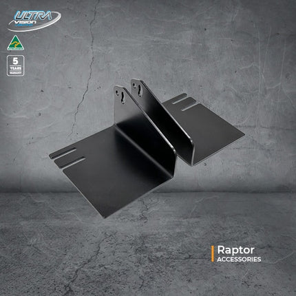 Raptor Light Bar Brackets to suit Holden Colorado Z21 Sports Cat Roof Rails