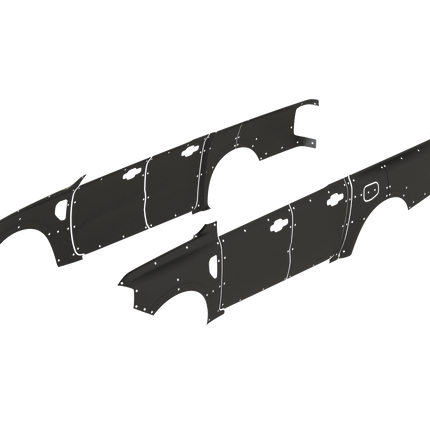 Suitable for Ford Ranger Dual-Cab NEXT-GEN (2022+) - Rhinohide Armor® Full Kit