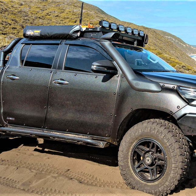 Toyota Hilux with Rhinohide Armor